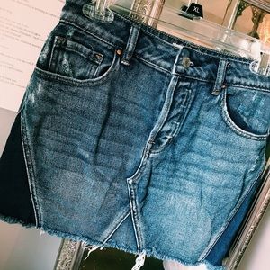 DENIM SKIRT